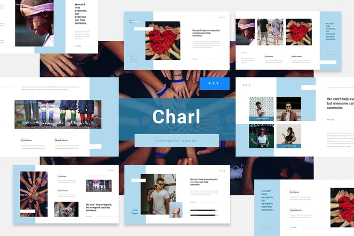 Charl - Charity Keynote Presentation Template