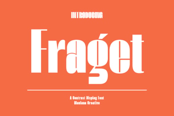 Fraget Display Sans Font