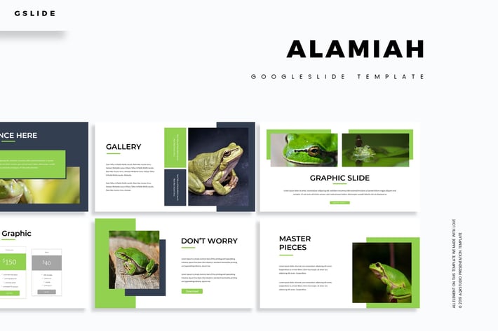 Alamiah - Google Slides Template
