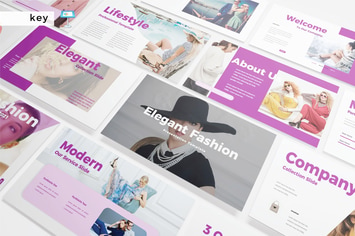 ELEGANT FASHION - Keynote V587