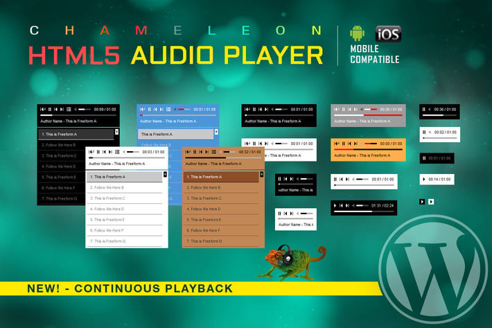  HTML5 Audio Player WordPress Plugin
