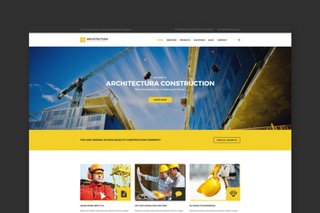 Architectura - Construction & Building PSD Templat