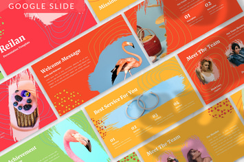 Reilan - Colorful Google Slide Template