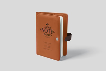 Leather Notebook Mockups