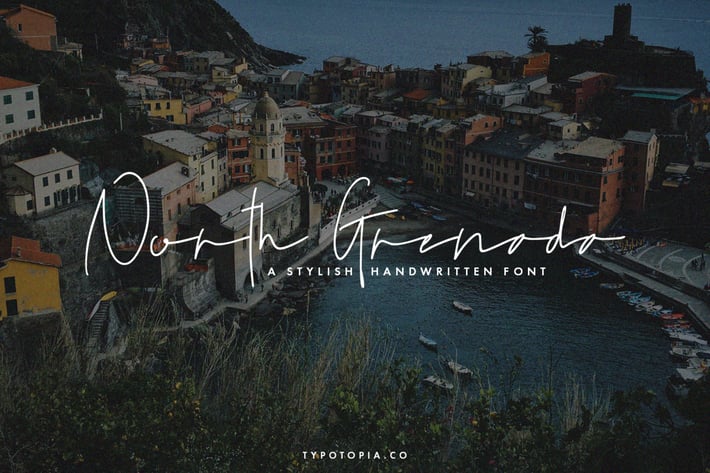 North Grenada Handwritten Script