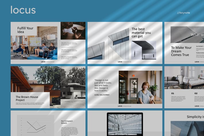 Locus - Simple Keynote Template
