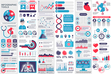 Medical Infographic Elements Template