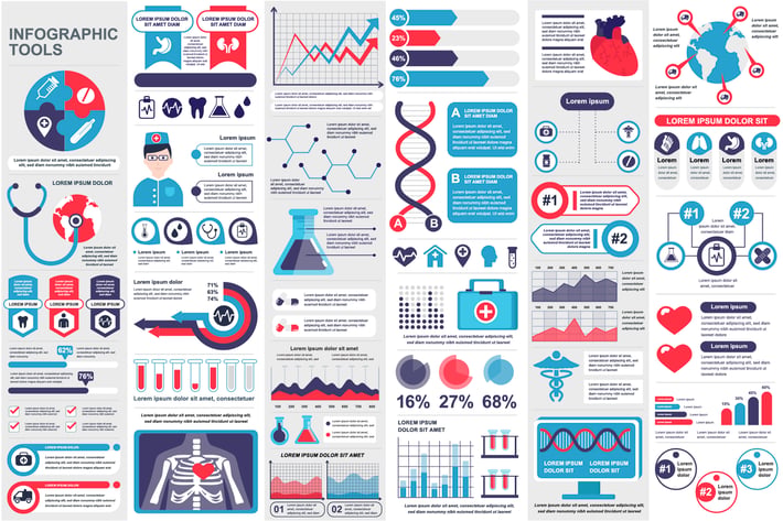 Medical Infographic Elements Template