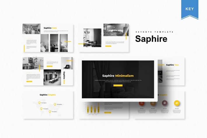 Saphire | Keynote Template