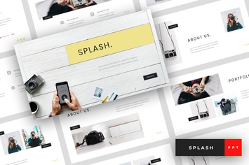 Splash - Photography PowerPoint Template