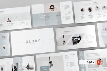 GLORY - Multipurpose Powerpoint Template  V84