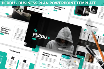 Perdu - Business Plan Powerpoint Template