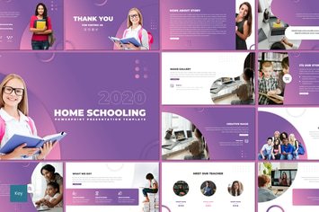 Home Schooling - Education Keynote Template