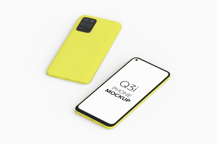 Q3i Phone Mockup
