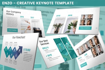 Enzo - Creative Keynote Template