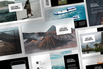 Explore Indonesia Powerpoint Template