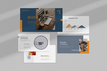 Buzio : Tech Business Powerpoint