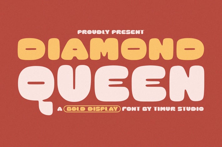 Diamond Queen - Bold Display Font TT