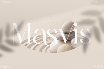 Masvis Minimalist Serif Font