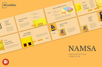 Namsa - Minimal Powerpoint Template