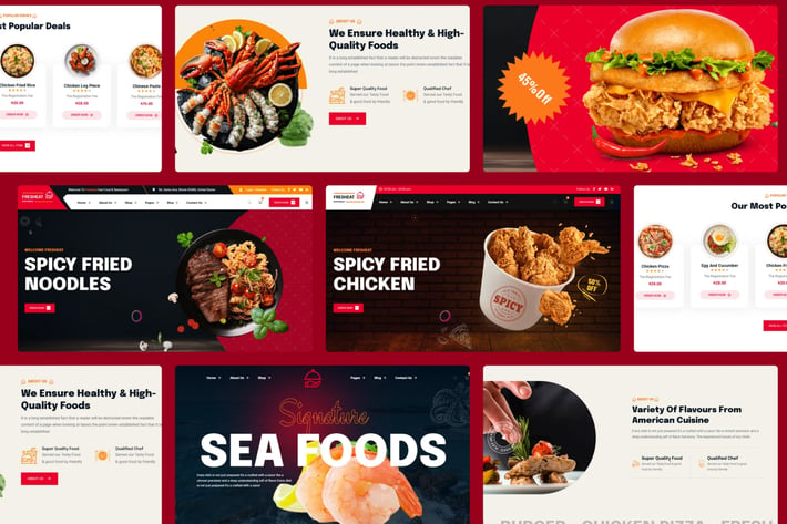 Fresheat - Fast Food & Restaurant NextJS Template