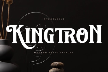 Kingtron Modern Serif Display