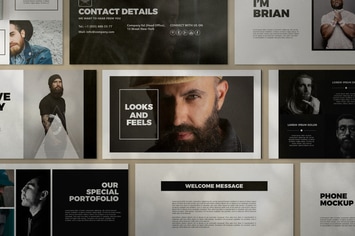 Hipster - Business Marketing Powerpoint