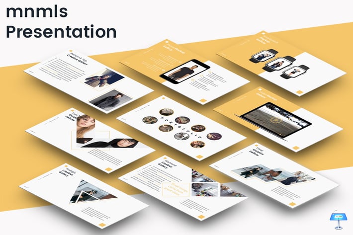 mnmls  - Keynote Presentation Template