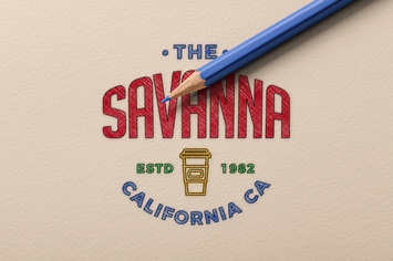 Sketching Logo Mockup
