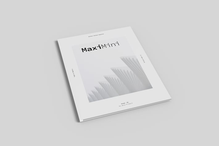 Minimalist Magazine Mockup