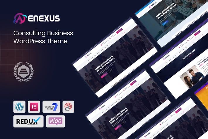 Enexus - Consulting Business Elementor WordPress