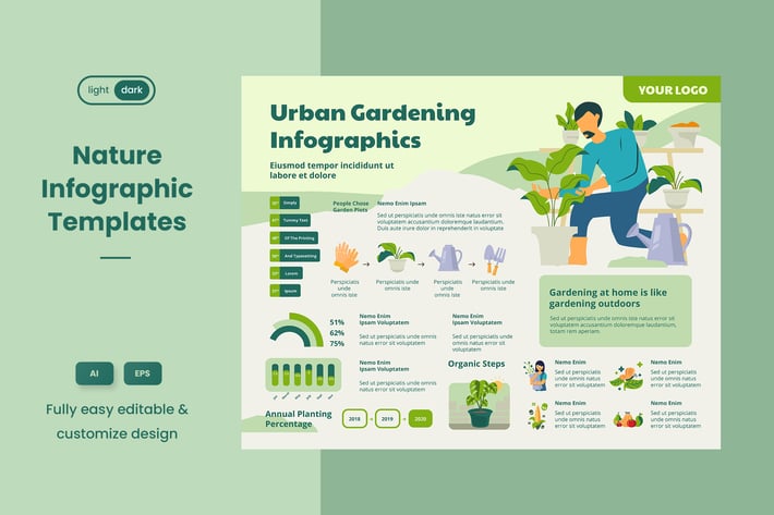 Infographic Template for Ecology & Nature 04