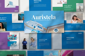 Auristela Creative Keynote Template