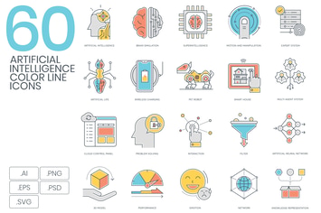 Artificial Intelligence Icons