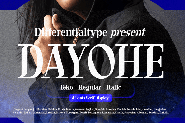 Dayohe - Modern Serif Font