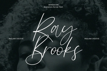 Ray Brooks Script Font