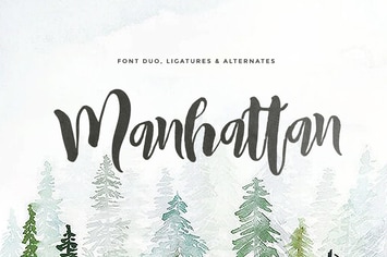 Manhattan (2 fonts)
