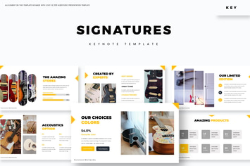 Signatures - Keynote Template
