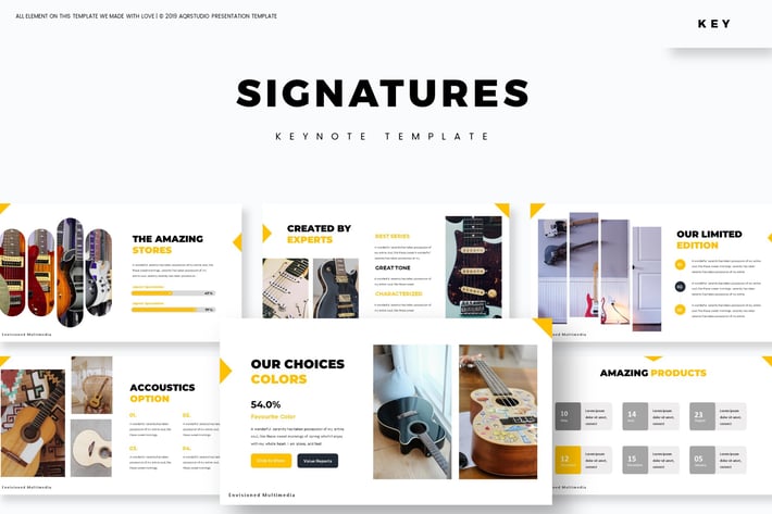 Signatures - Keynote Template