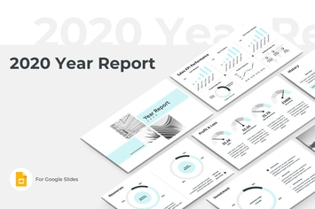 2020 Year Report Google Slides Template