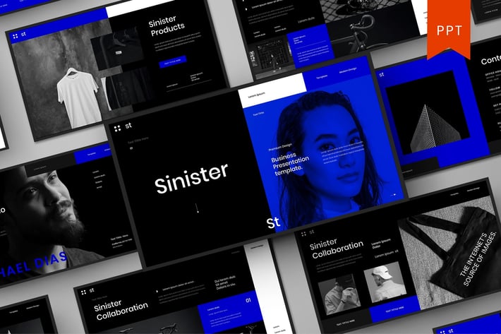 Sinister – Business PowerPoint Template