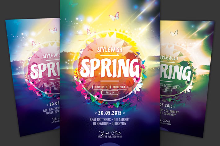 Spring Flyer Template