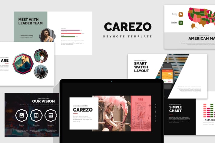 Carezo : Creative Agency Studio Keynote