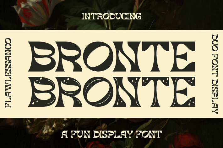 Bronte - Fun Display Font