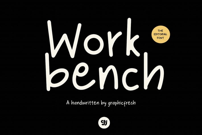 Workbench - The Handwriting Editorial Font