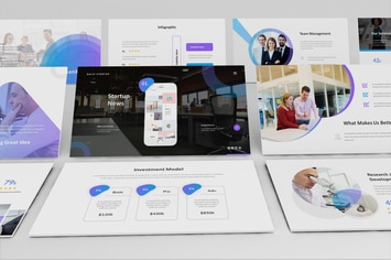 Startup Pitch Deck Keynote Template