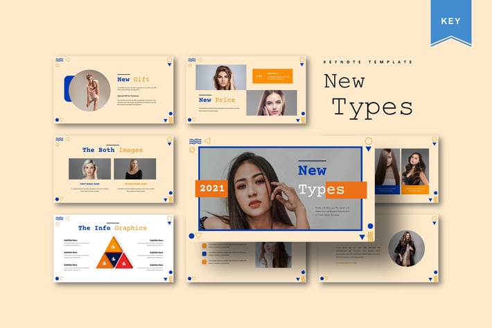 New Types | Keynote Template
