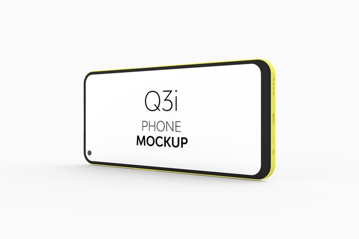 Q3i Phone Mockup
