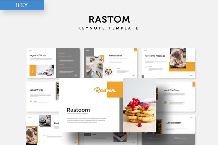 Rastom - Keynote Template