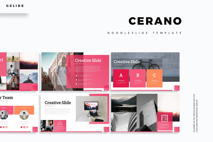 Cerano - Google Slide Template